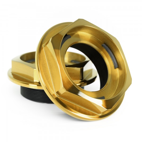 Rotiform Zentralverschluss in Candy Gold Optik